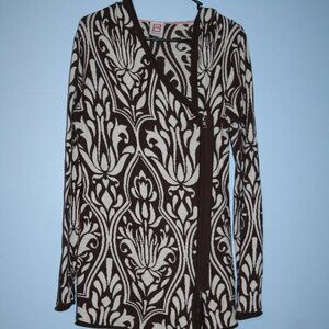 Avalanche Side Zip Front Cardigan Hooded Large
